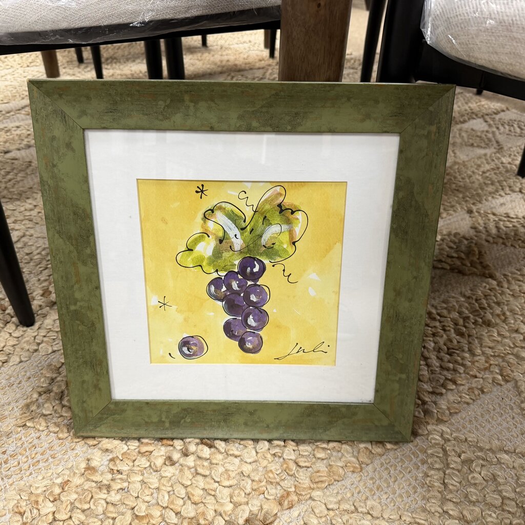 Purple Grapes Print