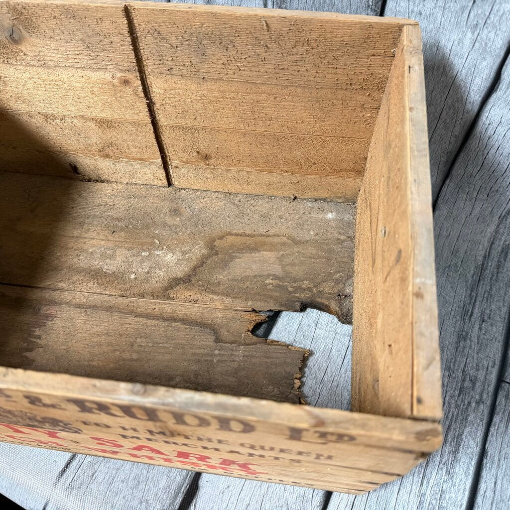 Vintage Cutty Sark Crate