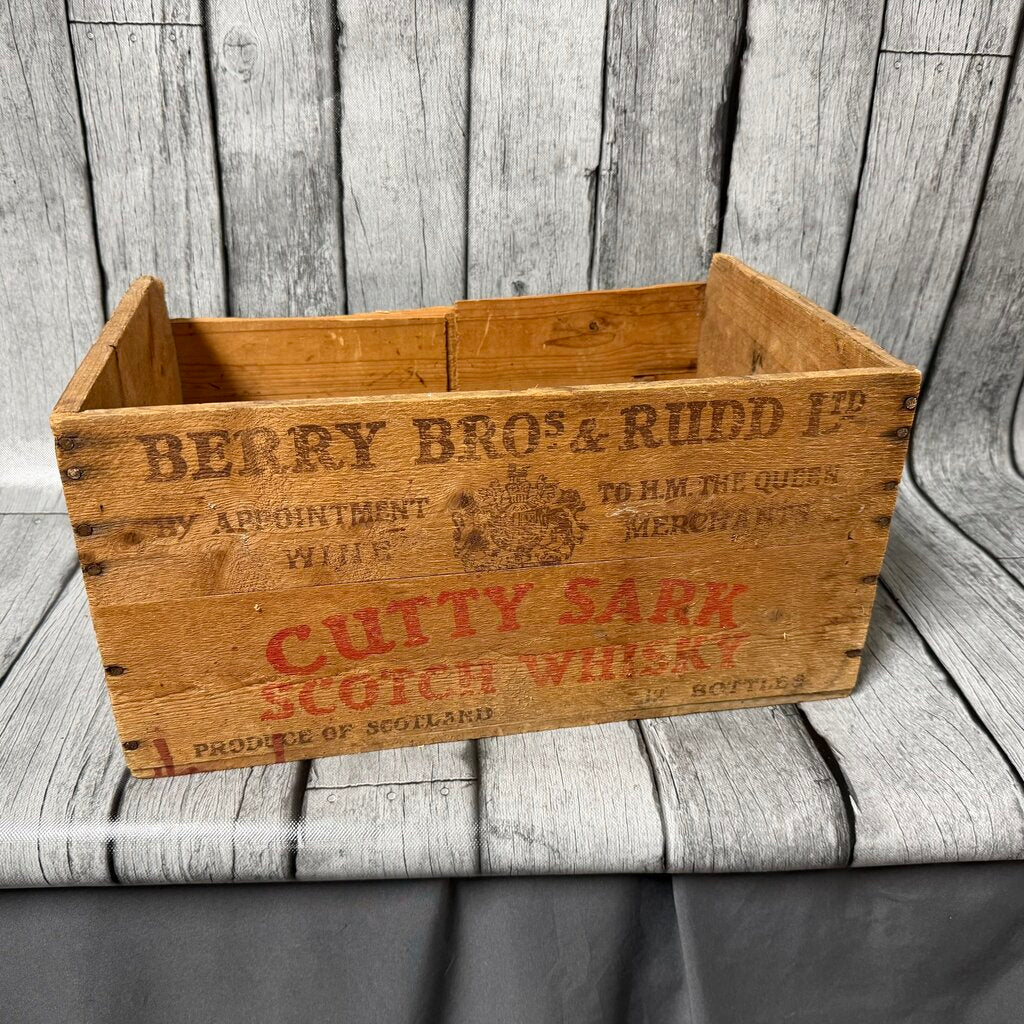 Vintage Cutty Sark Crate