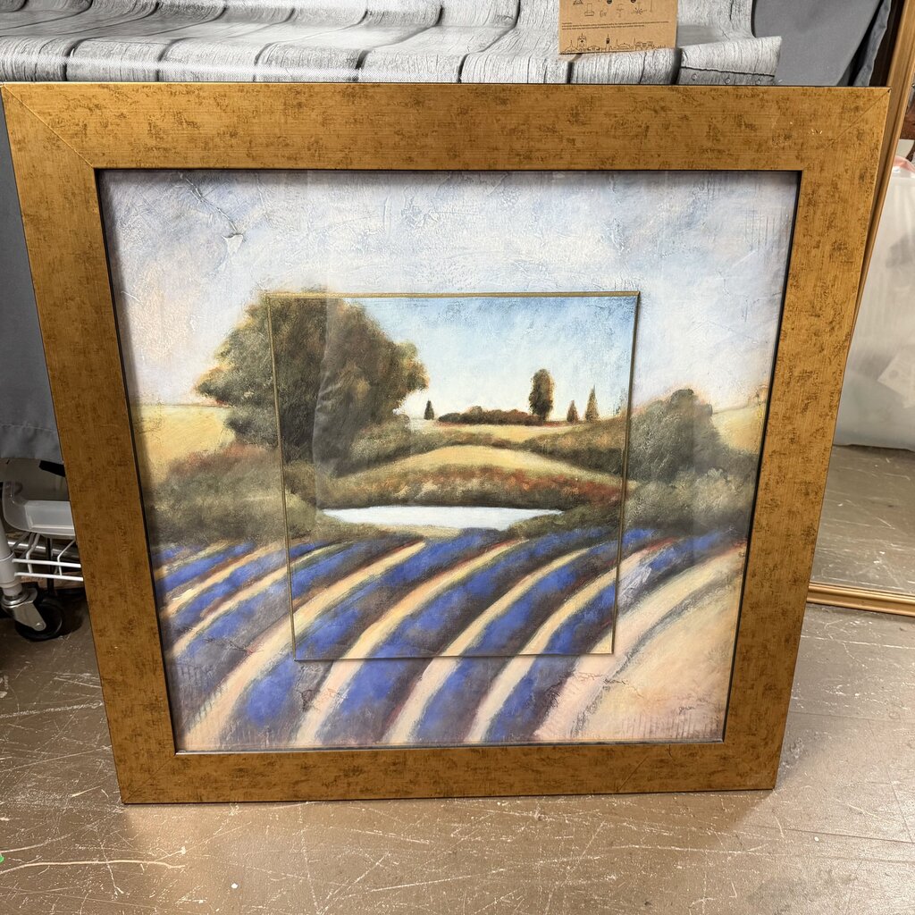 Lavendar Fields Print