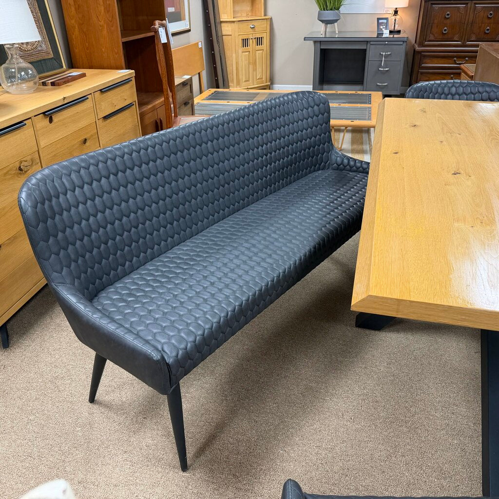 Mid Century Style Dining Table + 4 Chairs + Bench