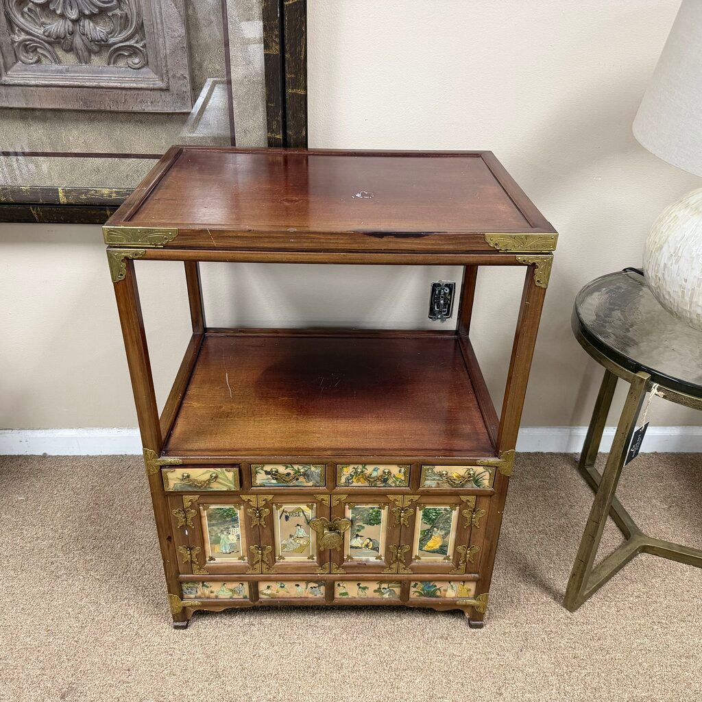 Vintage Chinese Display Cabinet/Curio Stand