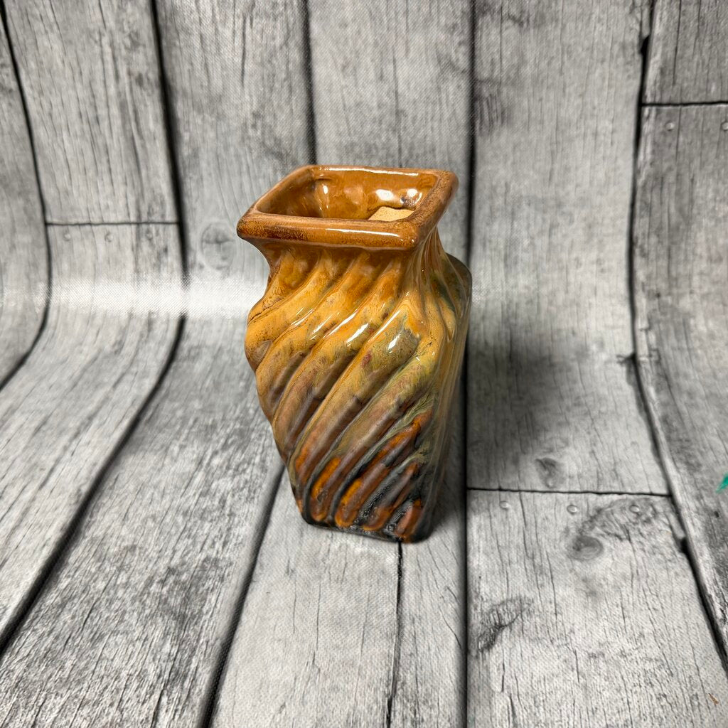 Square Ceramic Vase