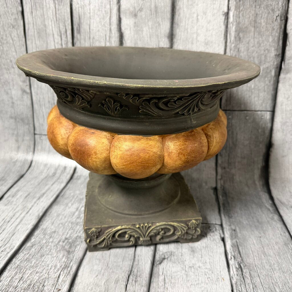 Resin Urn Style Bowl Planter