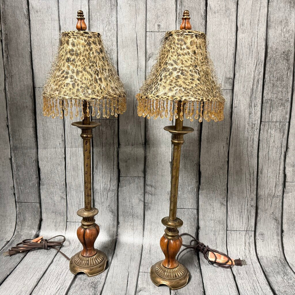 Pair Buffet Lamps