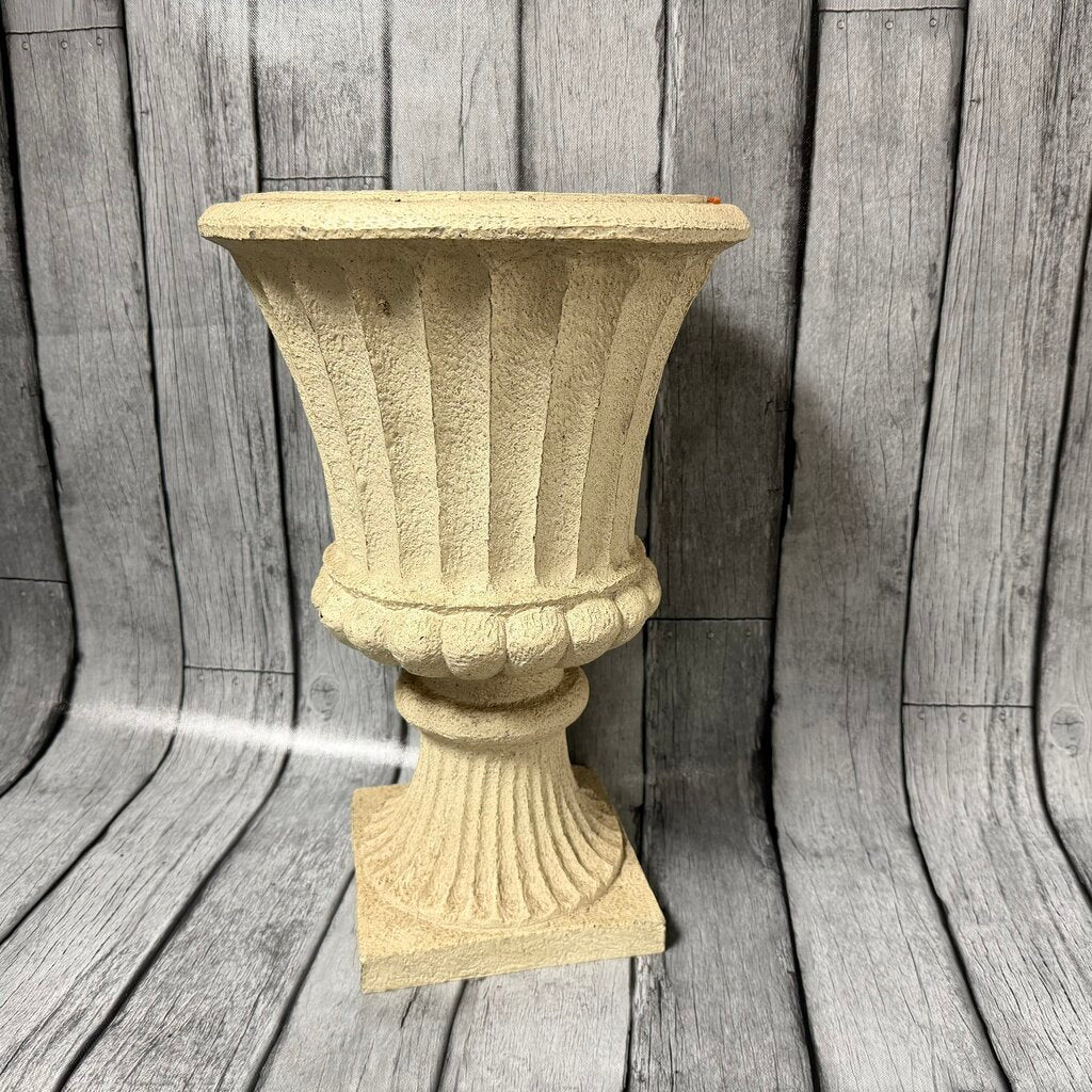 Resin Urn-Style Planter