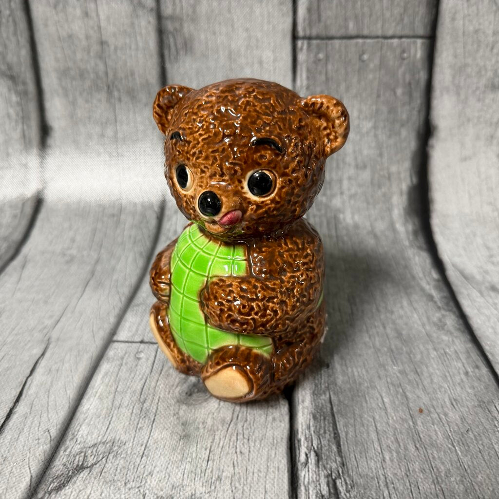 Vintage Teddy Bear Bank