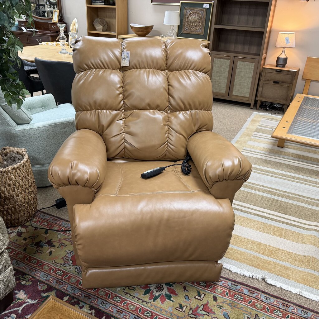 Electric Faux Leather Recliner