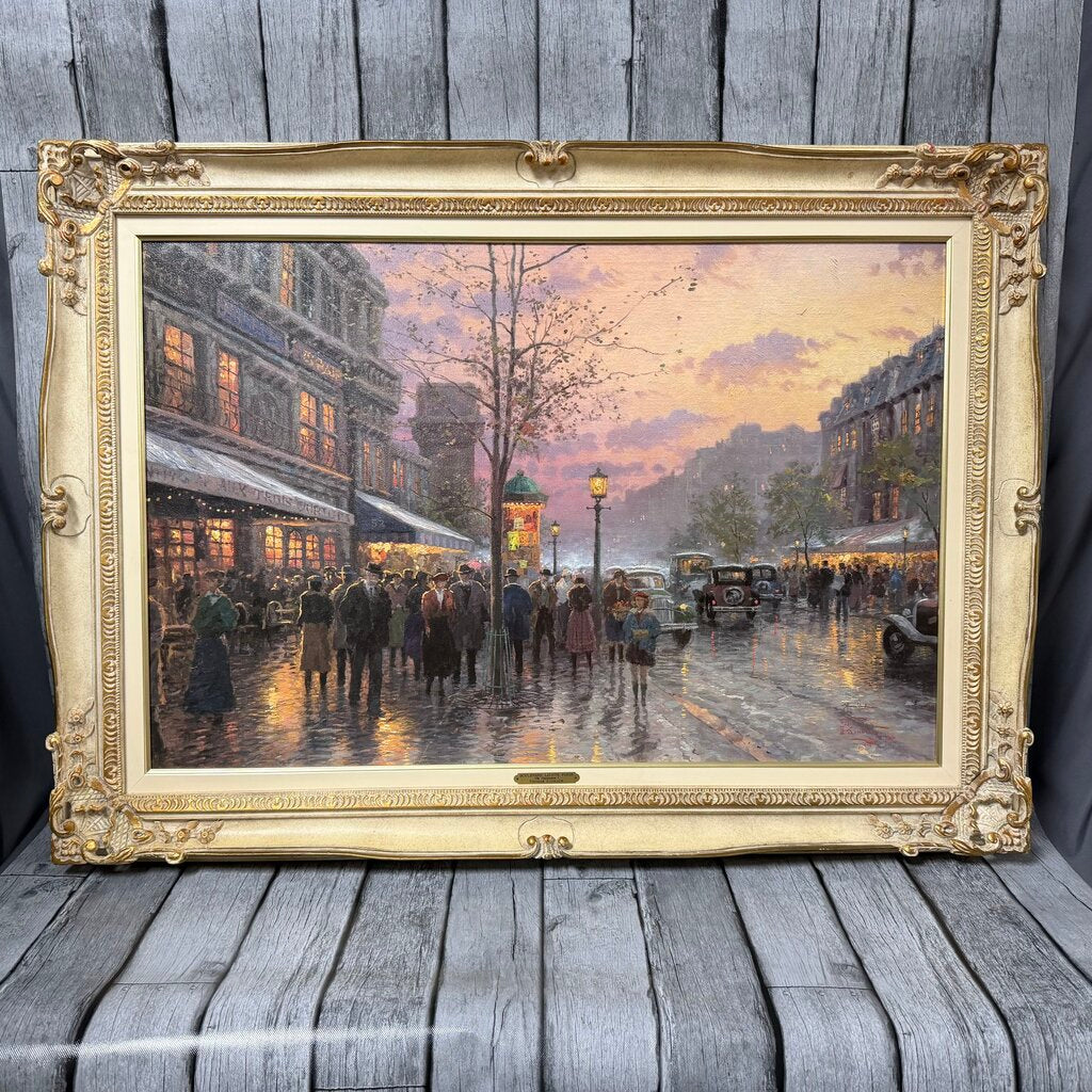 Boulevard Lights Paris Print