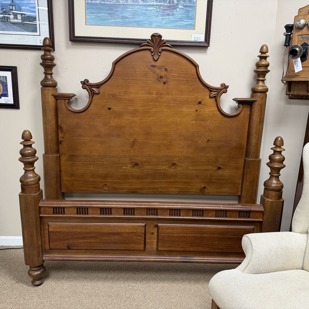 Wood Panel Bed