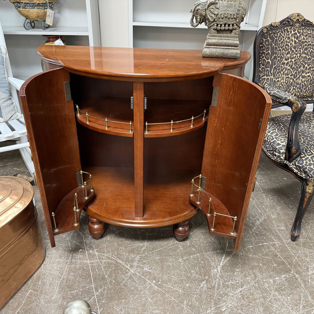 Demilune Bar Cabinet
