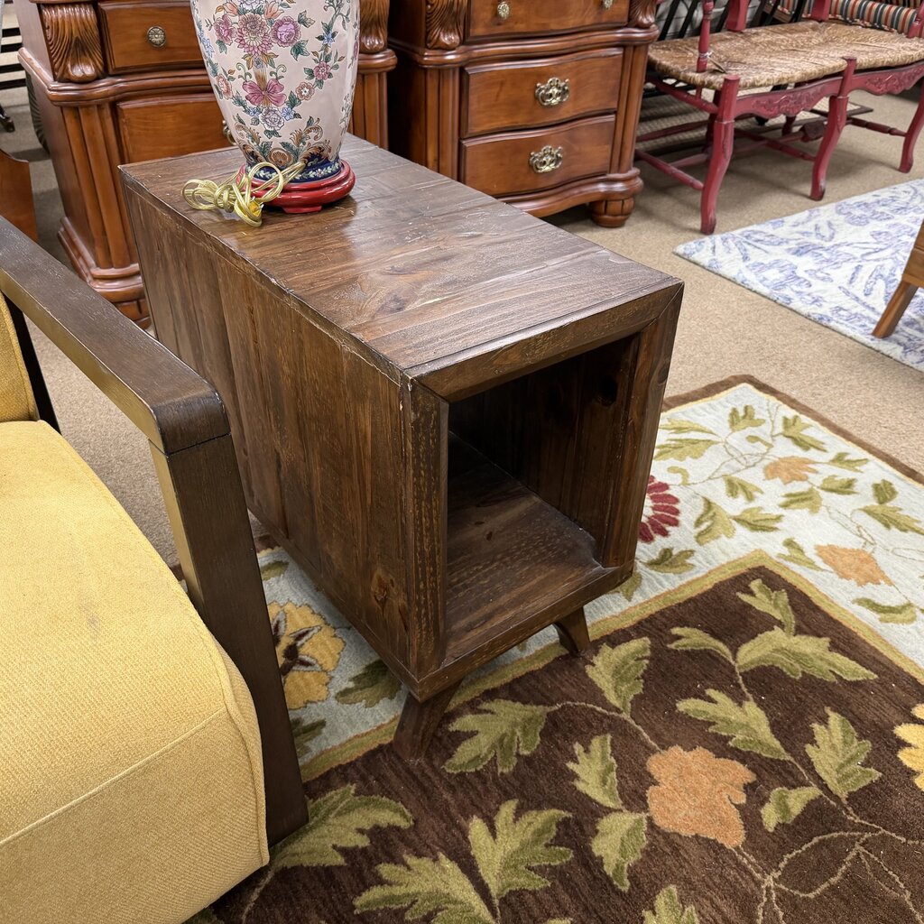 Side Table w/Open Storage
