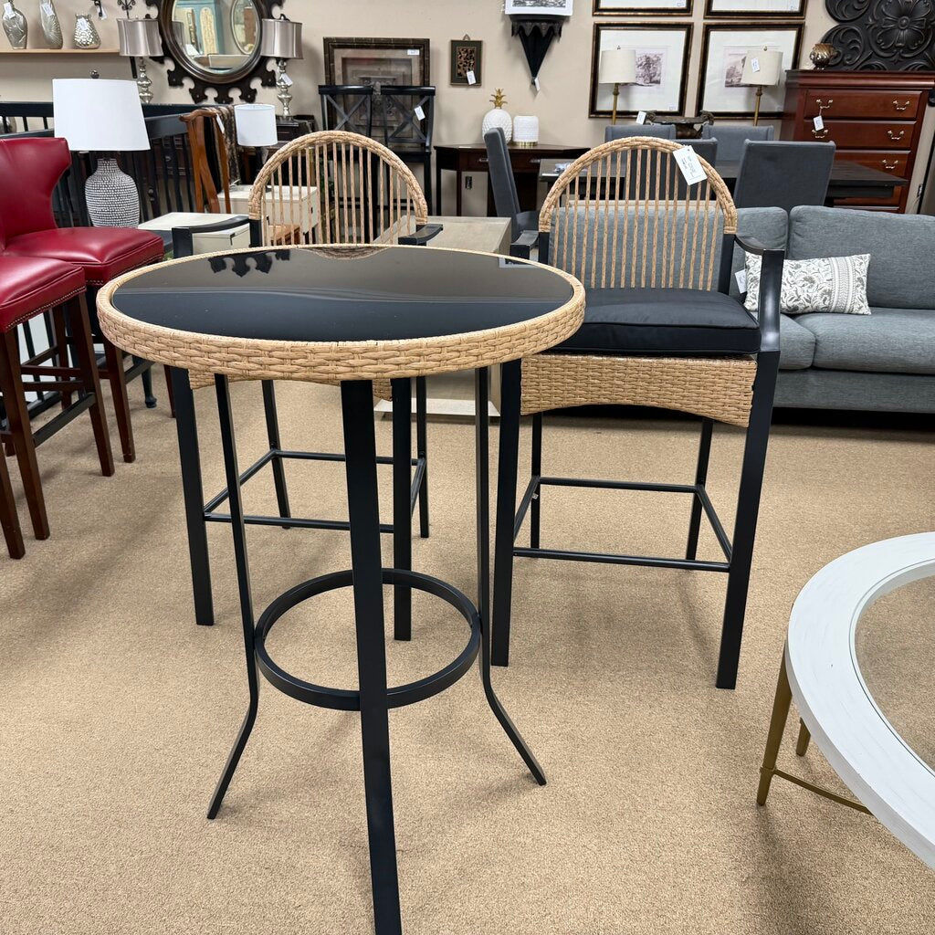 *NEW* 3-pc Bar Height Bistro Table Set