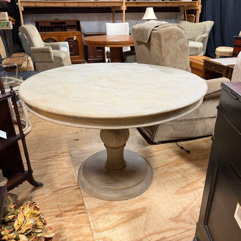 Round Wood Dining Table