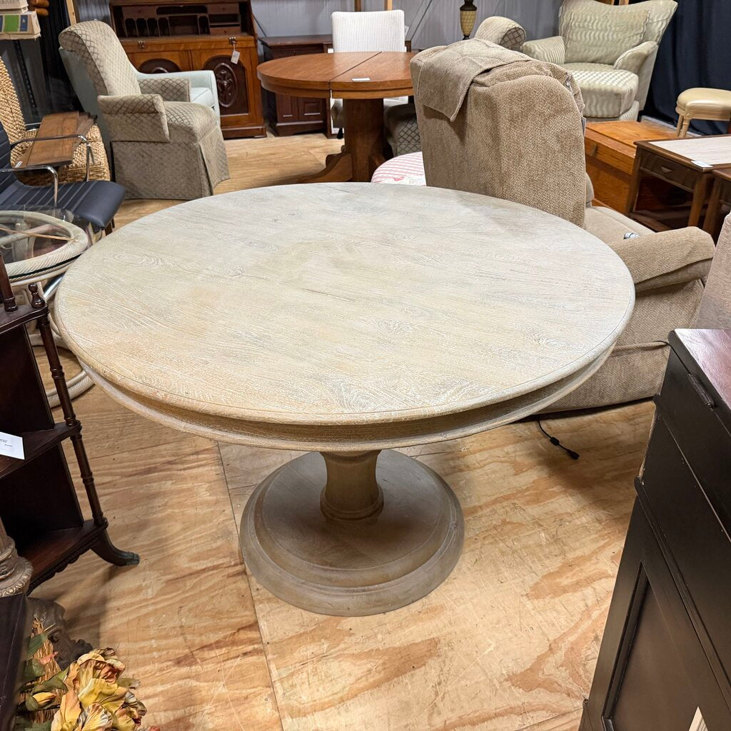 Round Wood Dining Table