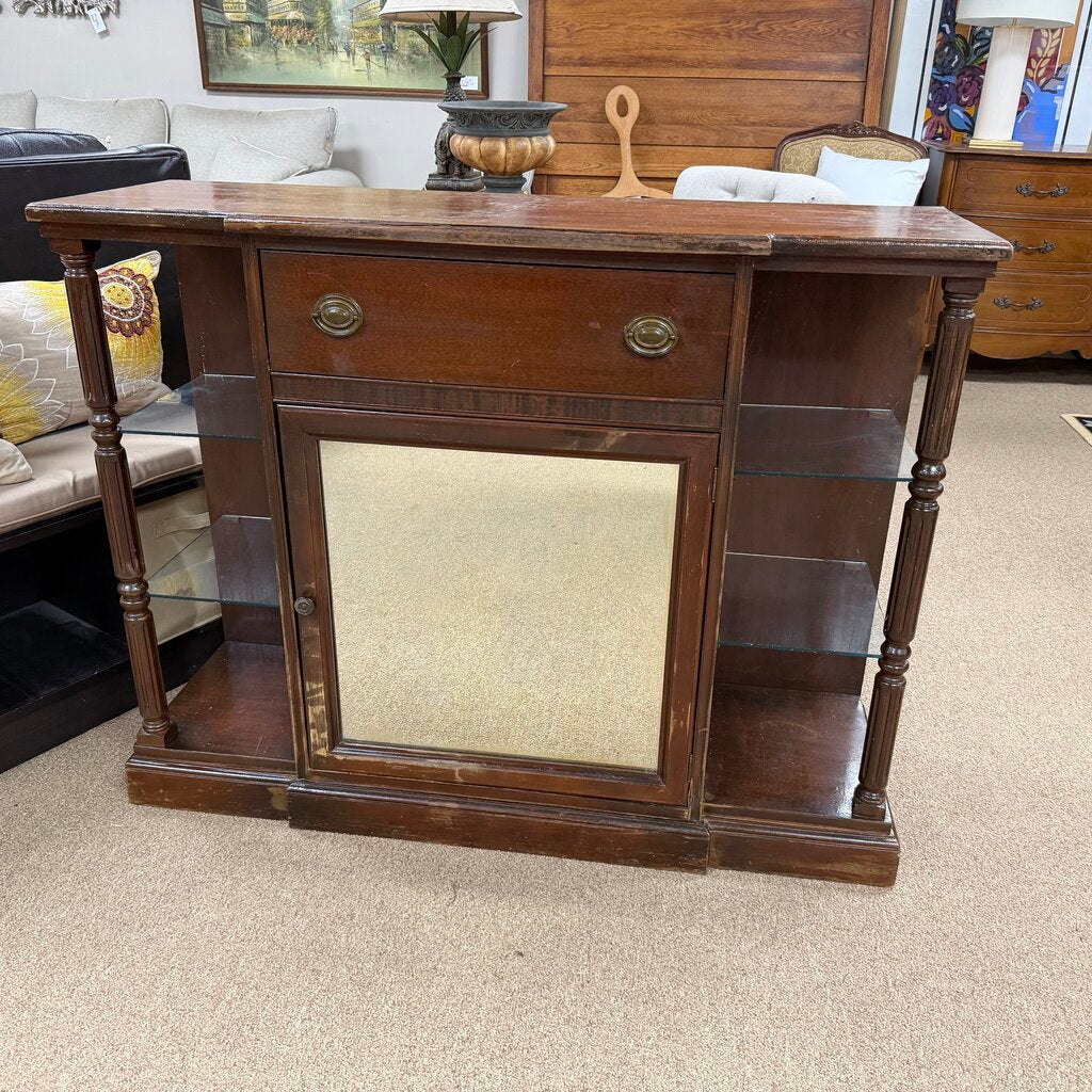 Vintage Mirrored Sideboard/Display Cabinet