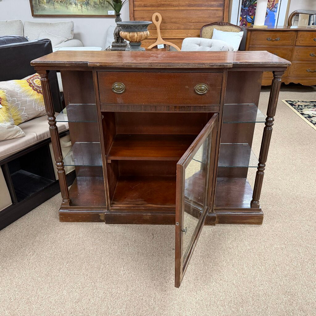 Vintage Mirrored Sideboard/Display Cabinet