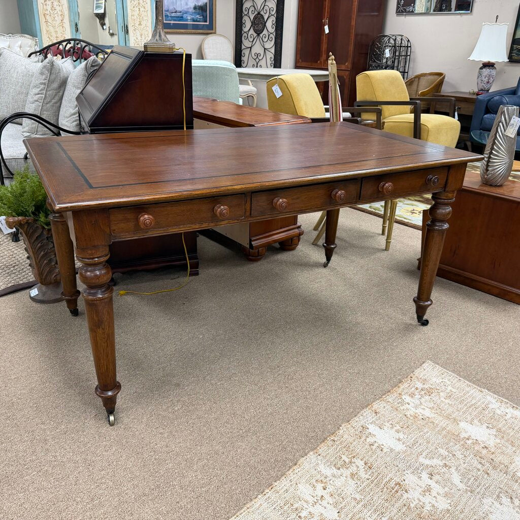 Library Table/Writing Desk on Wheels