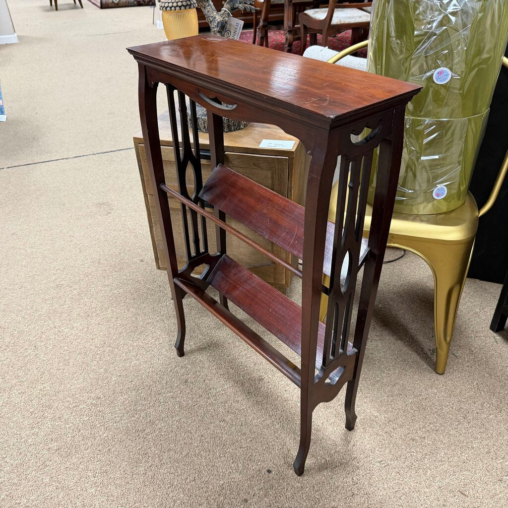 Vintage Mahogany Book Stand