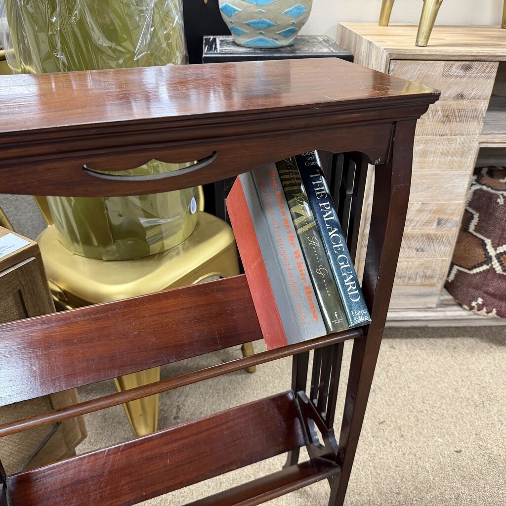 Vintage Mahogany Book Stand