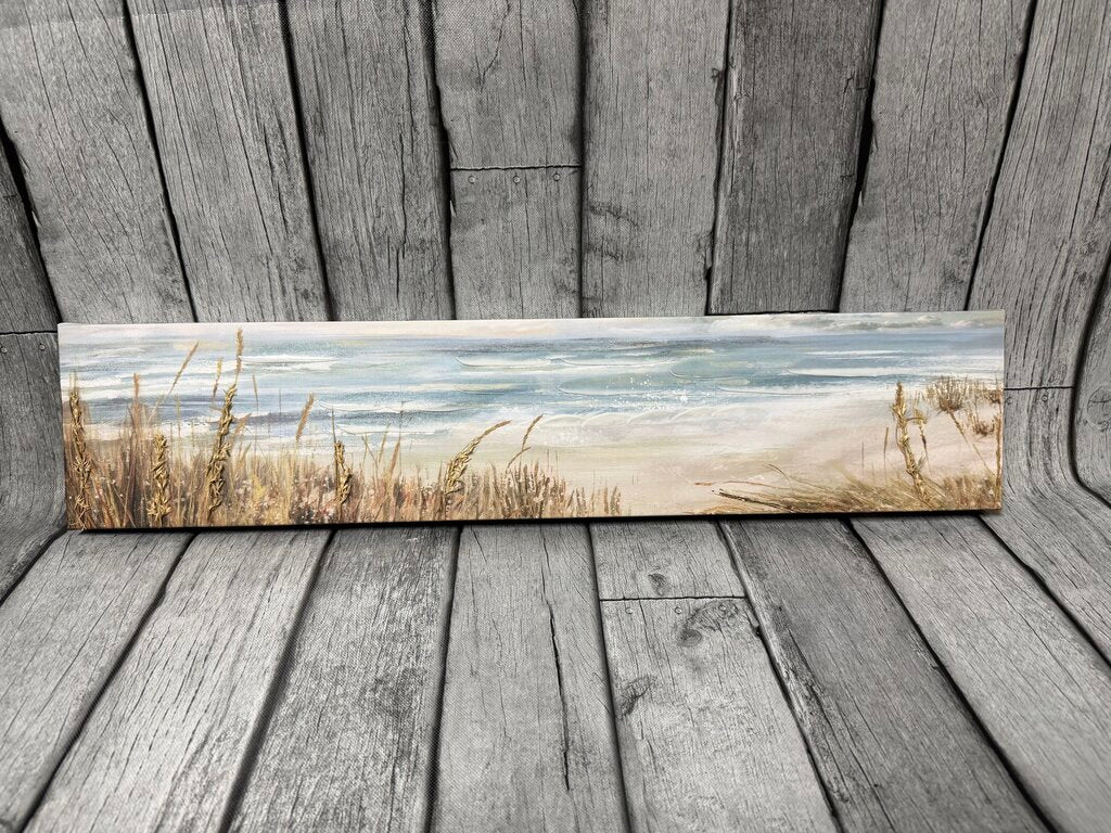 Long Narrow Sea Oats Canvas