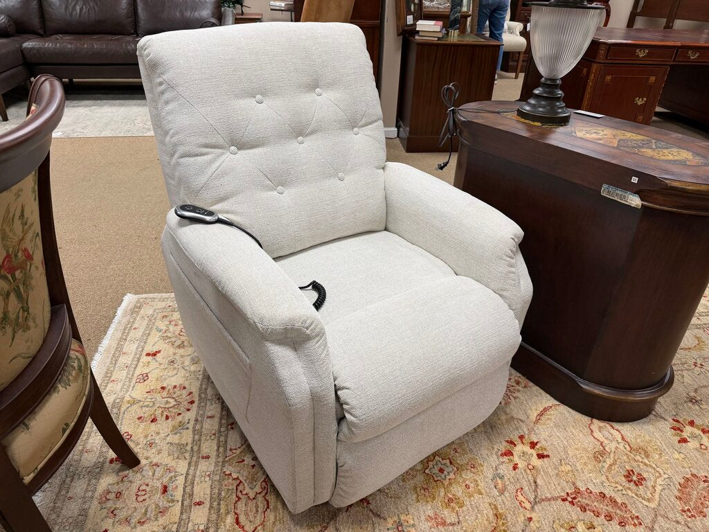 Upholstered Dual Power Lift Recliner