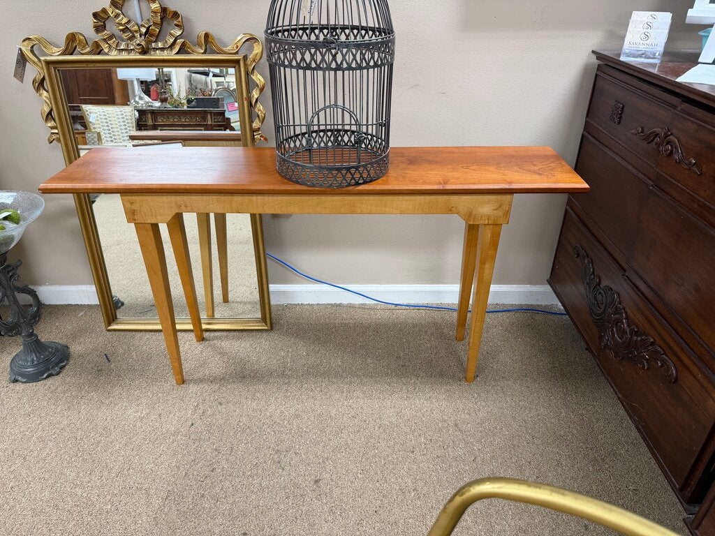 Wood Console Table