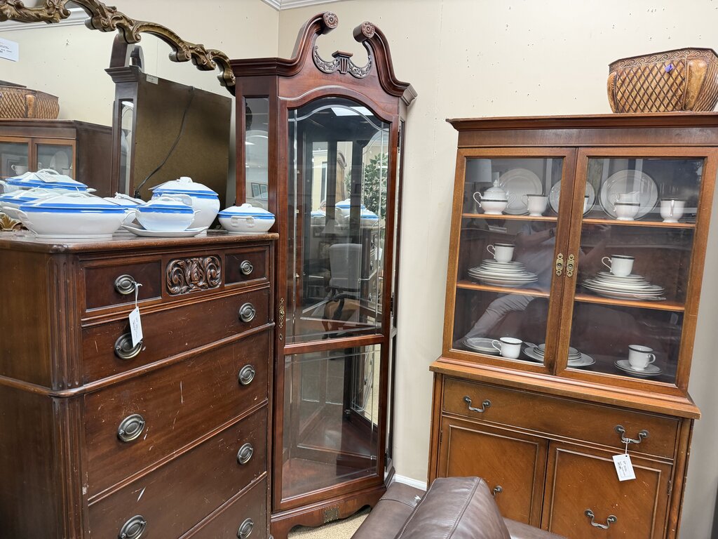 Corner Glass Display Cabinet