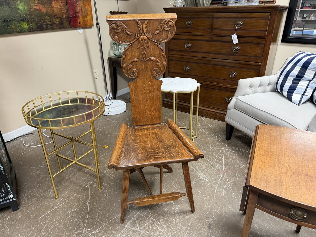 Renaissance Revival Hall Chair