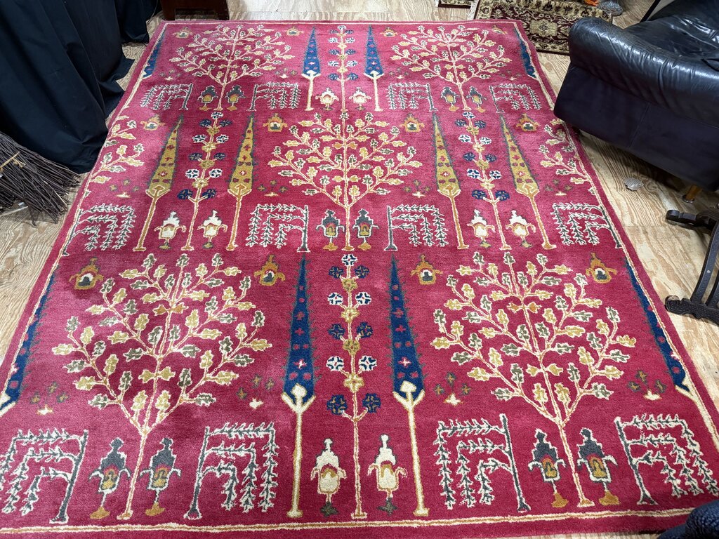 Heritage Collection 100% Wool Pile Area Rug