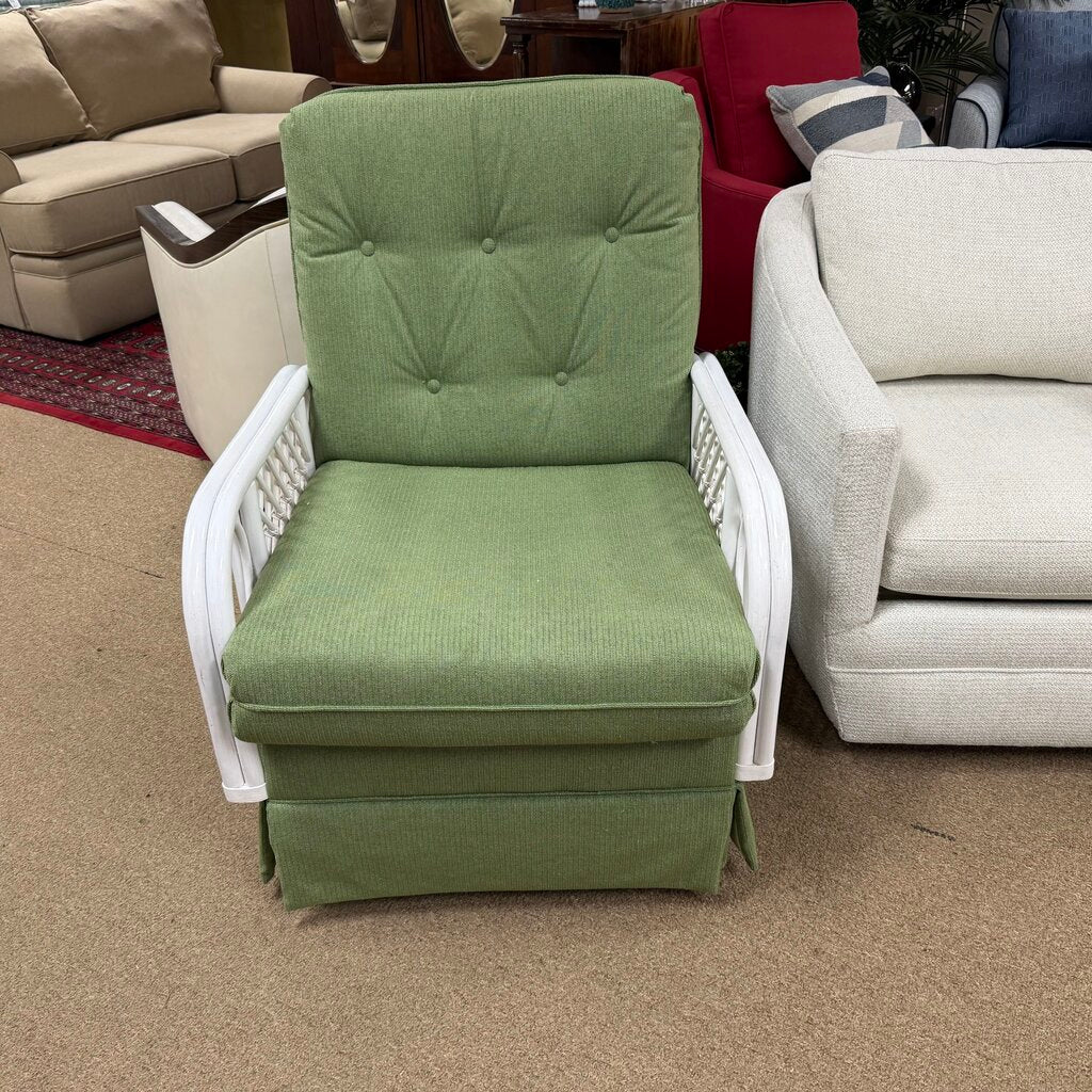 Rattan Patio Swivel Rocker