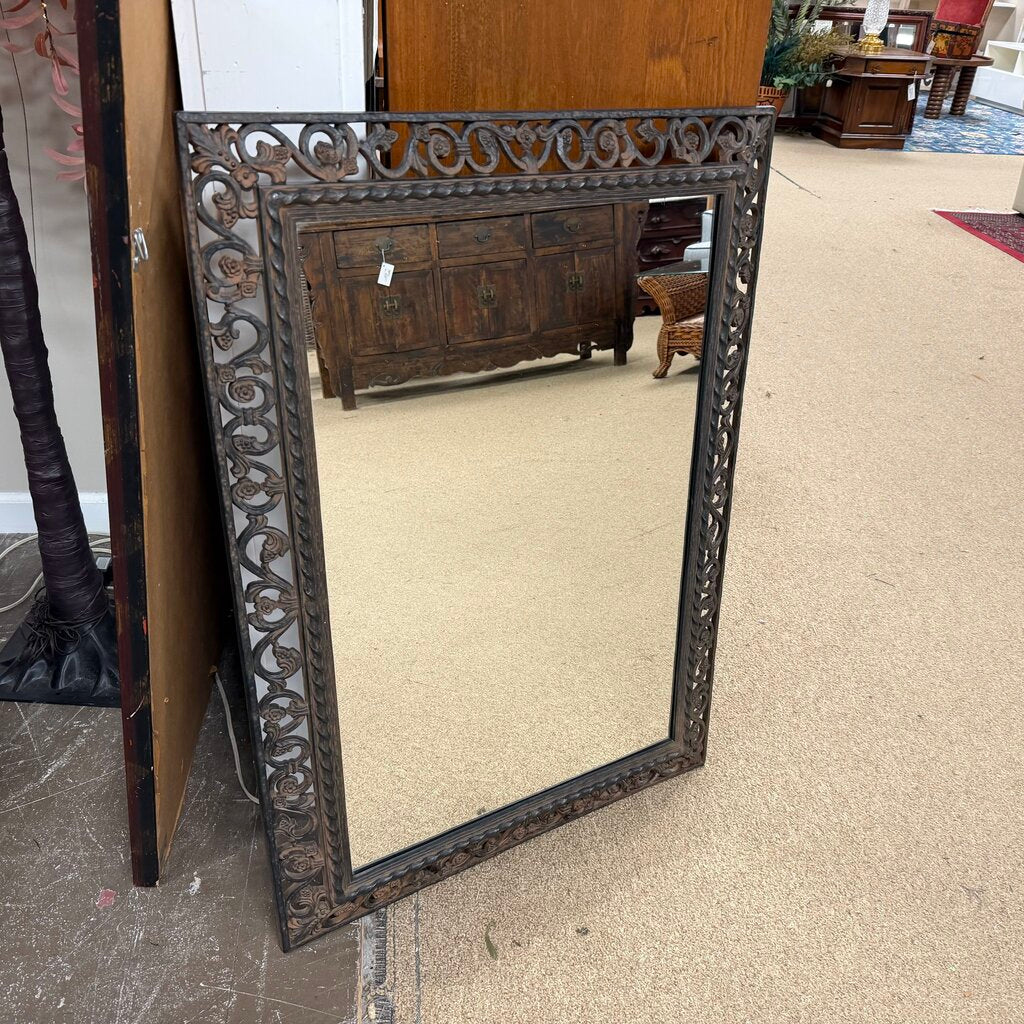 Rustic Iron Look Mirror