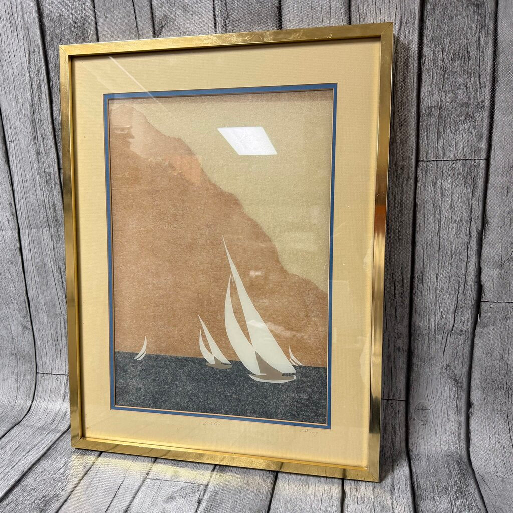 Boat Race Signed Print
