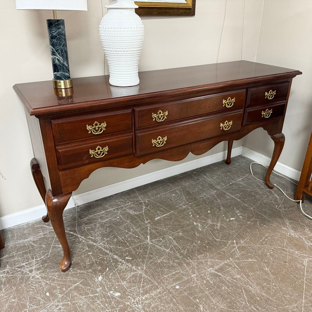 Queen Anne Style Console/Buffet