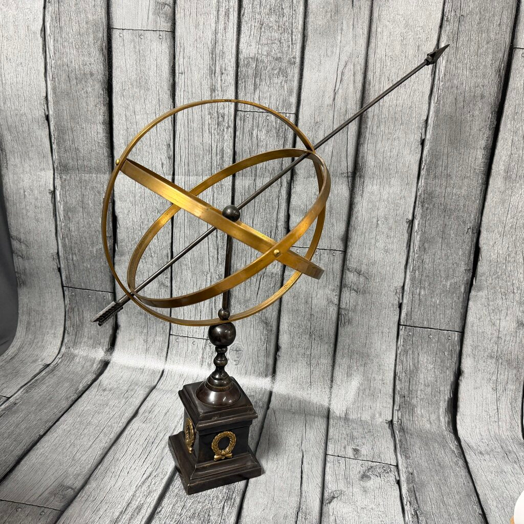 Metal Neoclassical Armillary Sphere