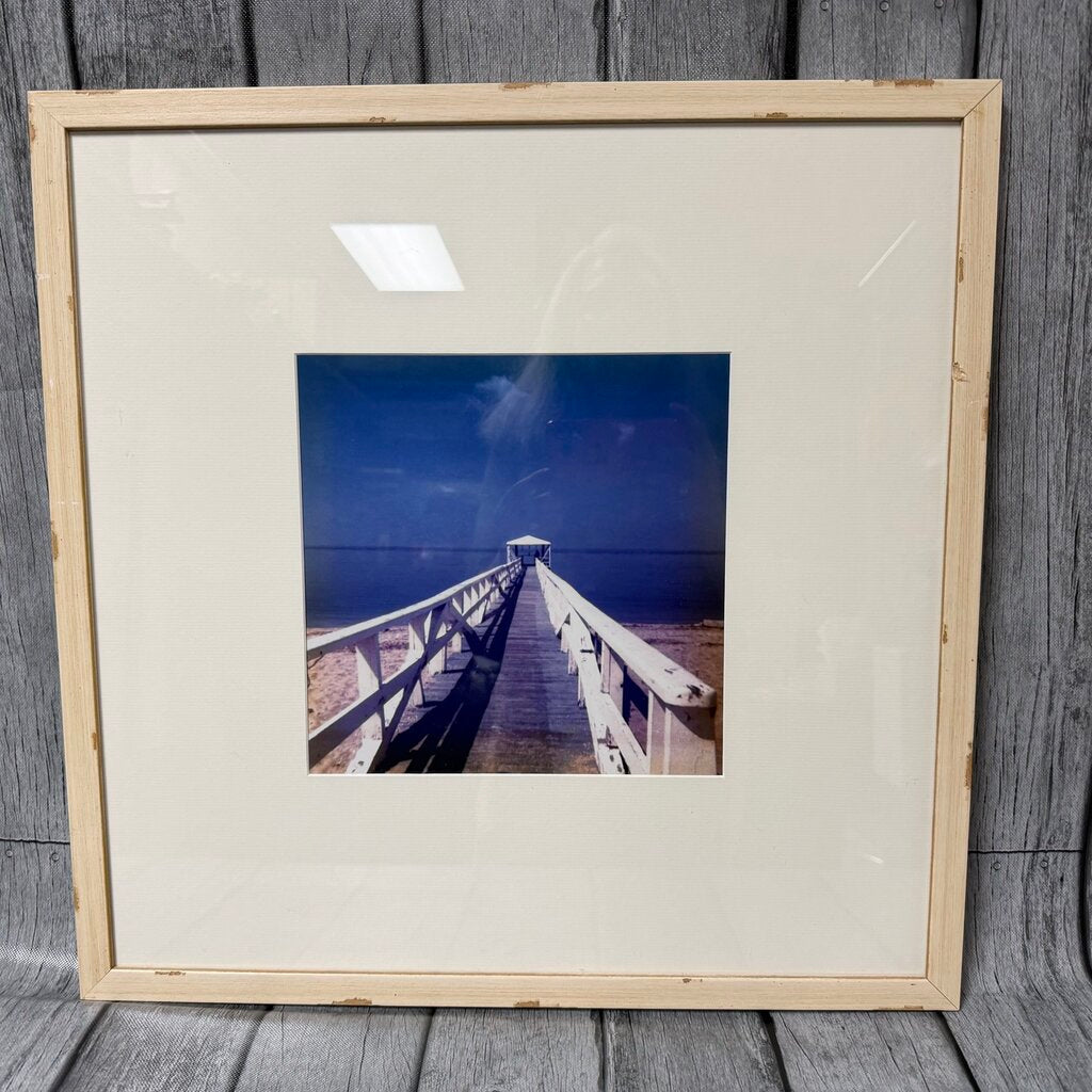 Framed Pier Photo