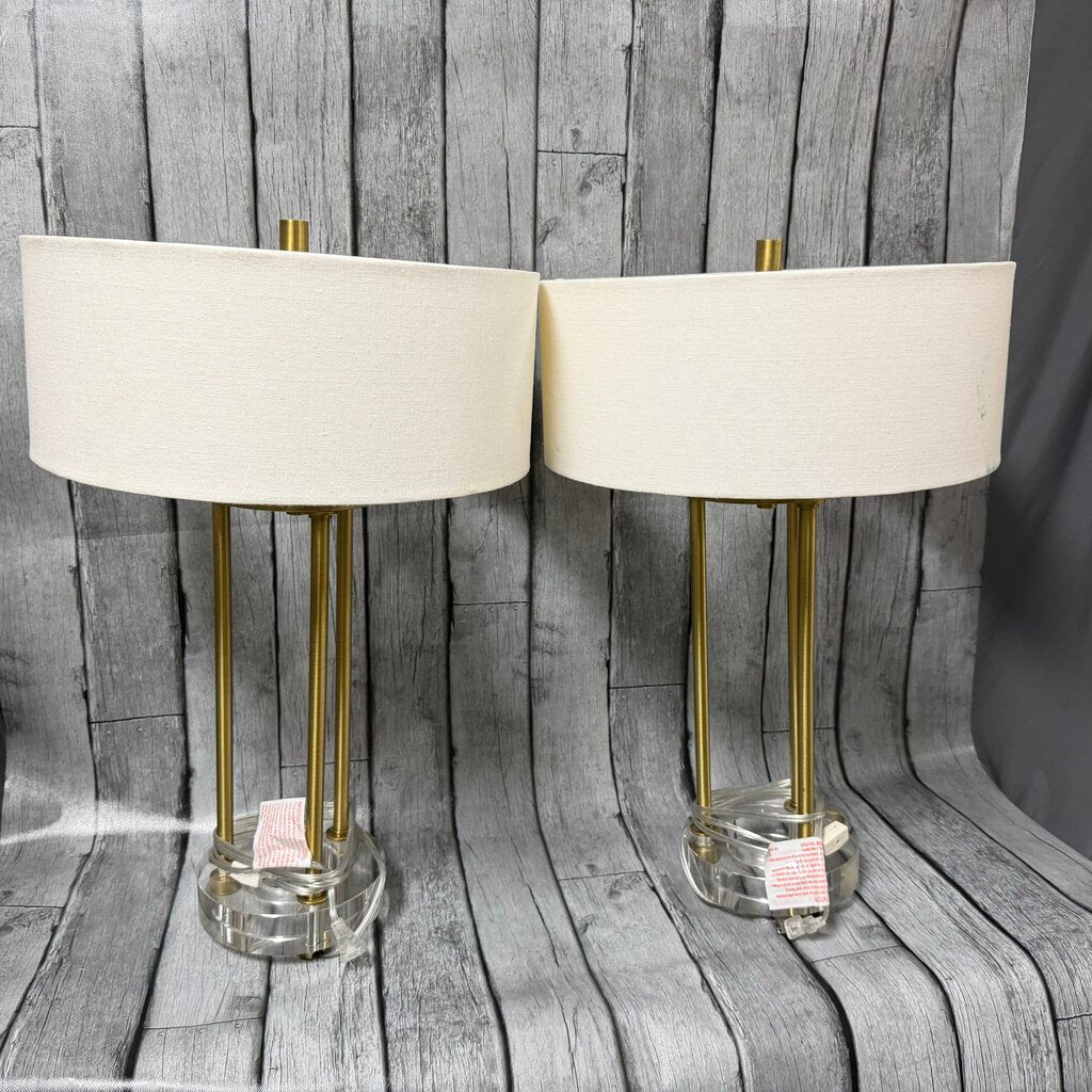 Pair Pantheon Table Lamps