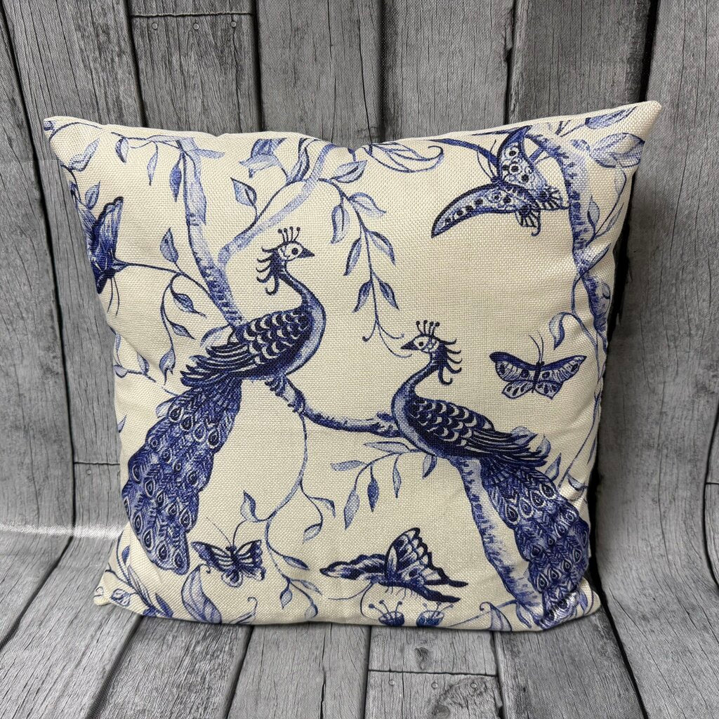 Peacock Pillow