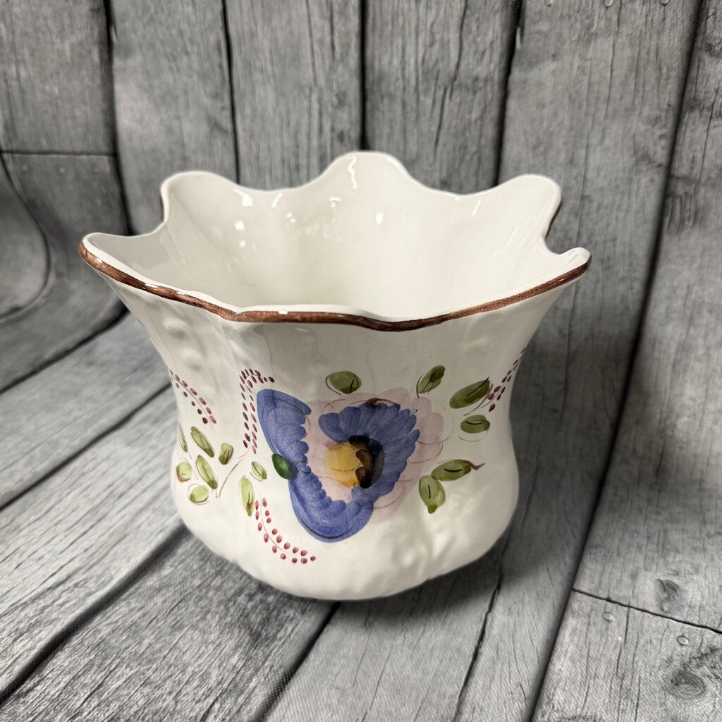 Floral Portuguese Planter