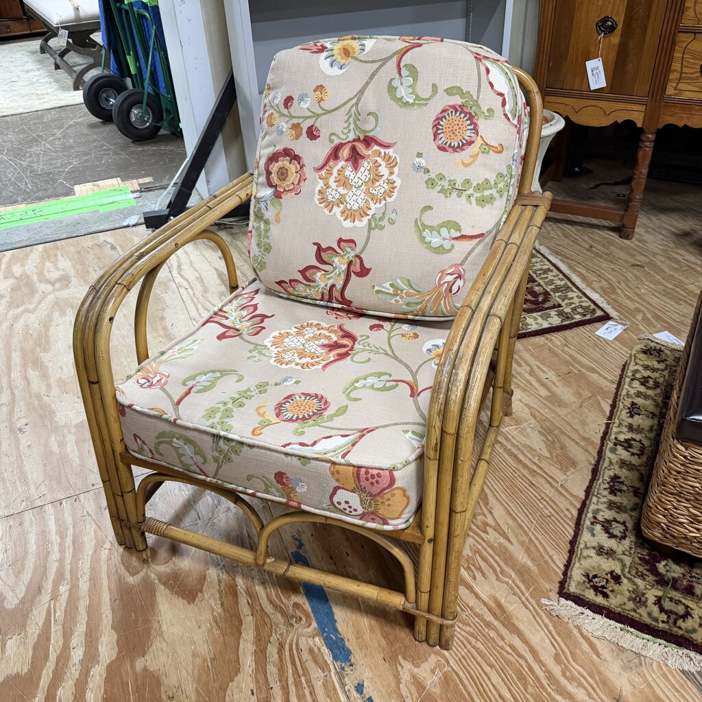 Vintage Bamboo Chair