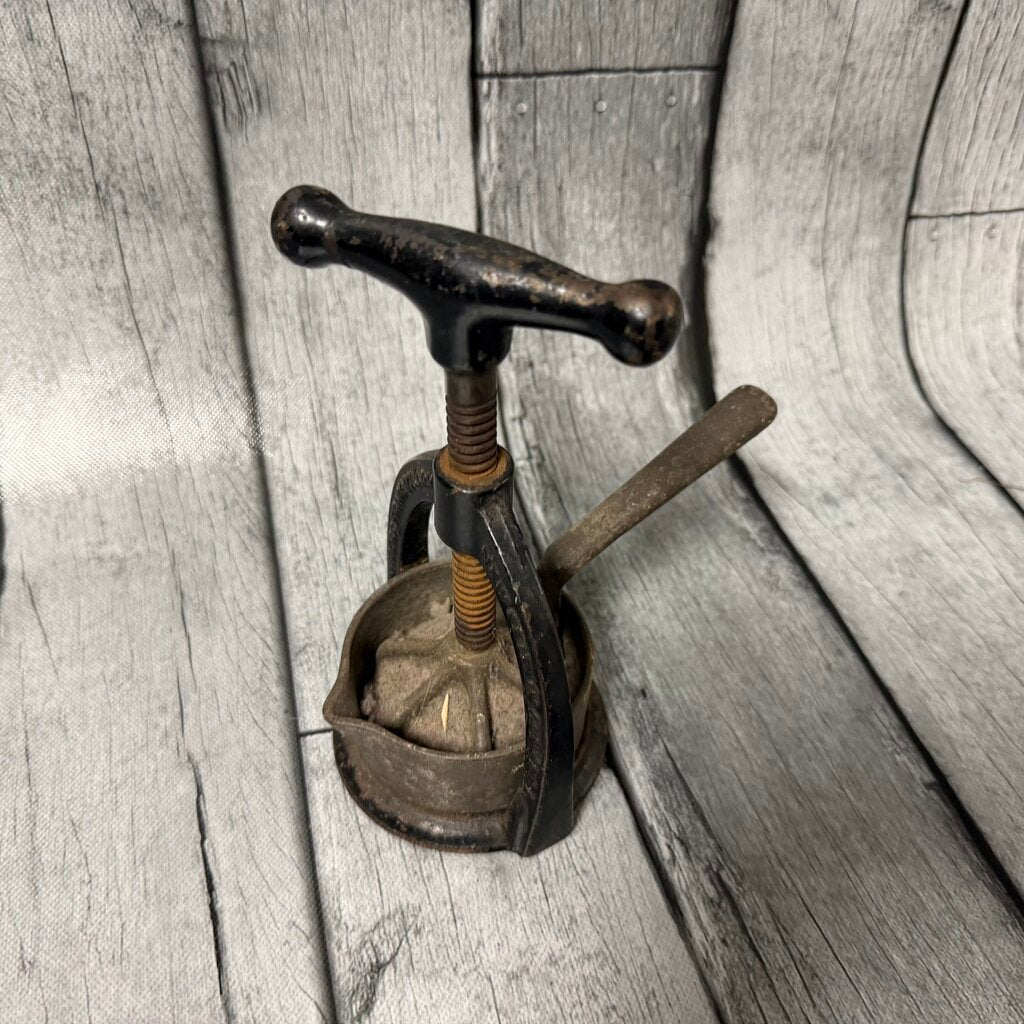 Antique Cast Iron Fruit Juice Press