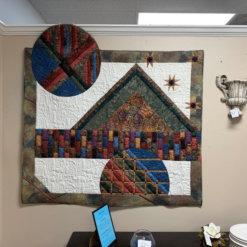 Amish Quilted Wall Hanging