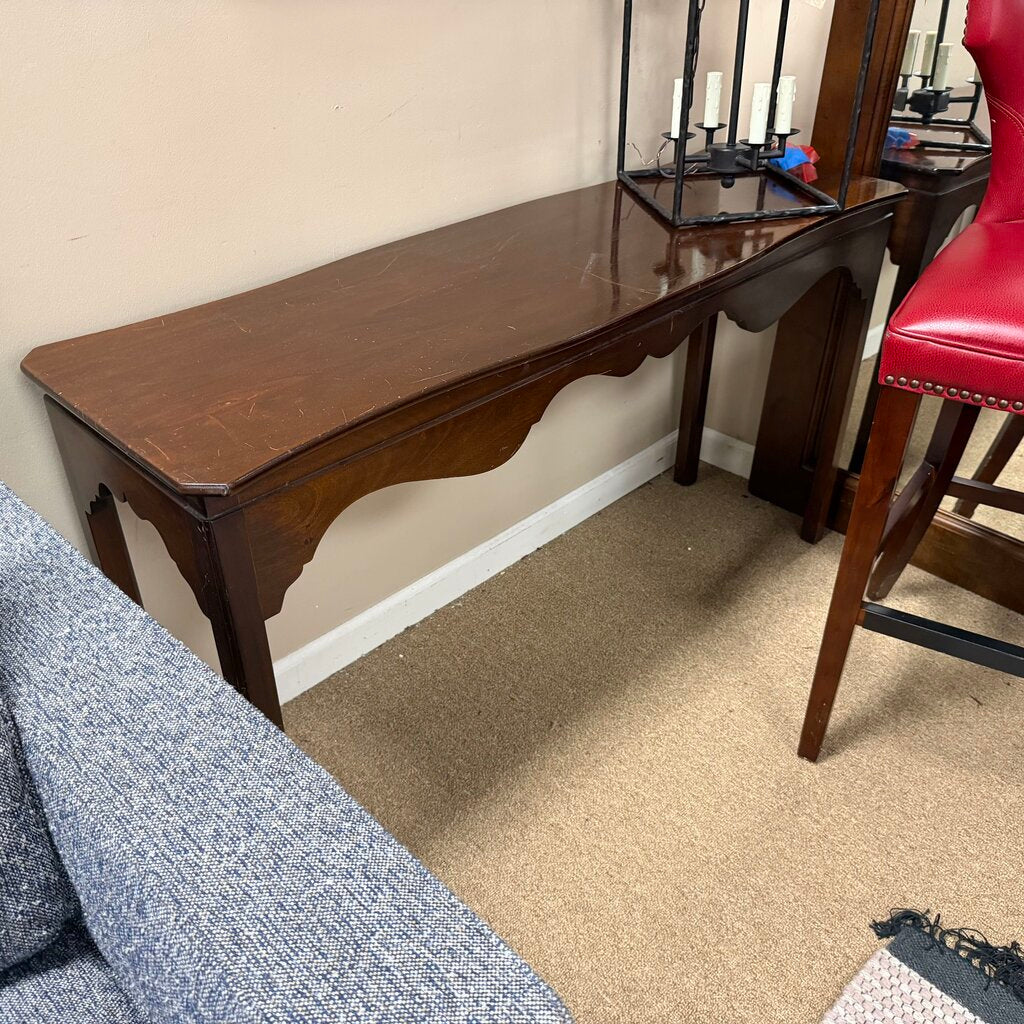 Wood Console Table