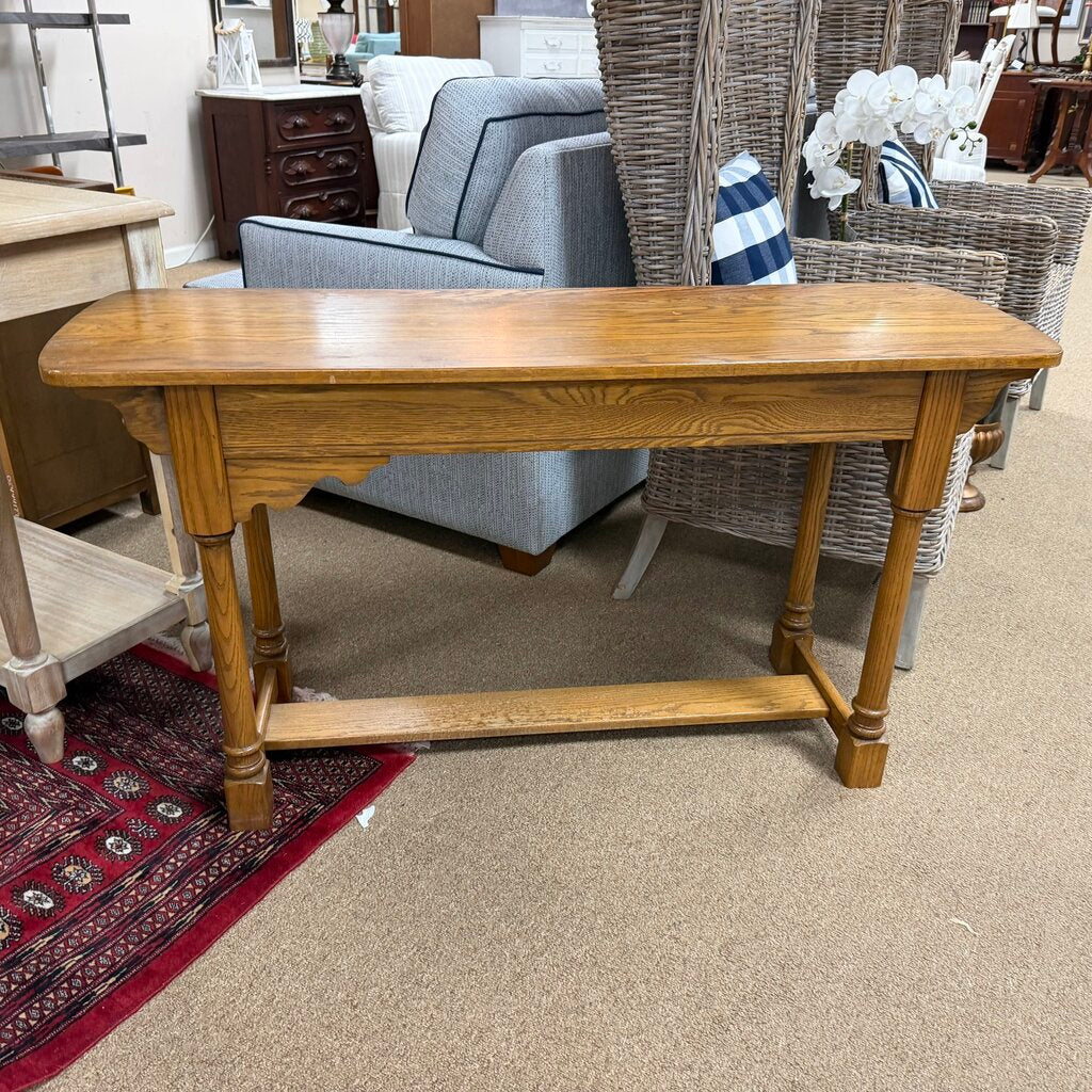 Wood Console Table