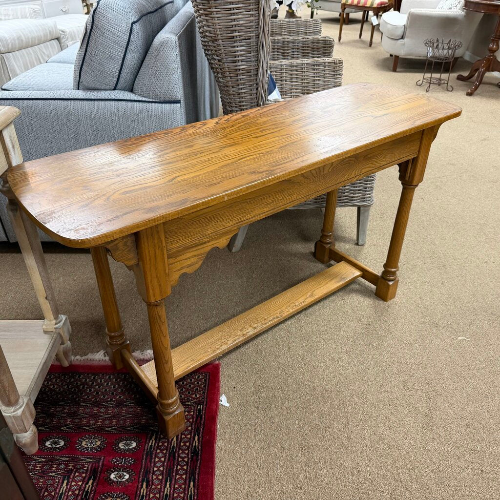 Wood Console Table