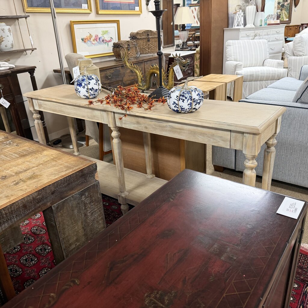 Wood Console Table