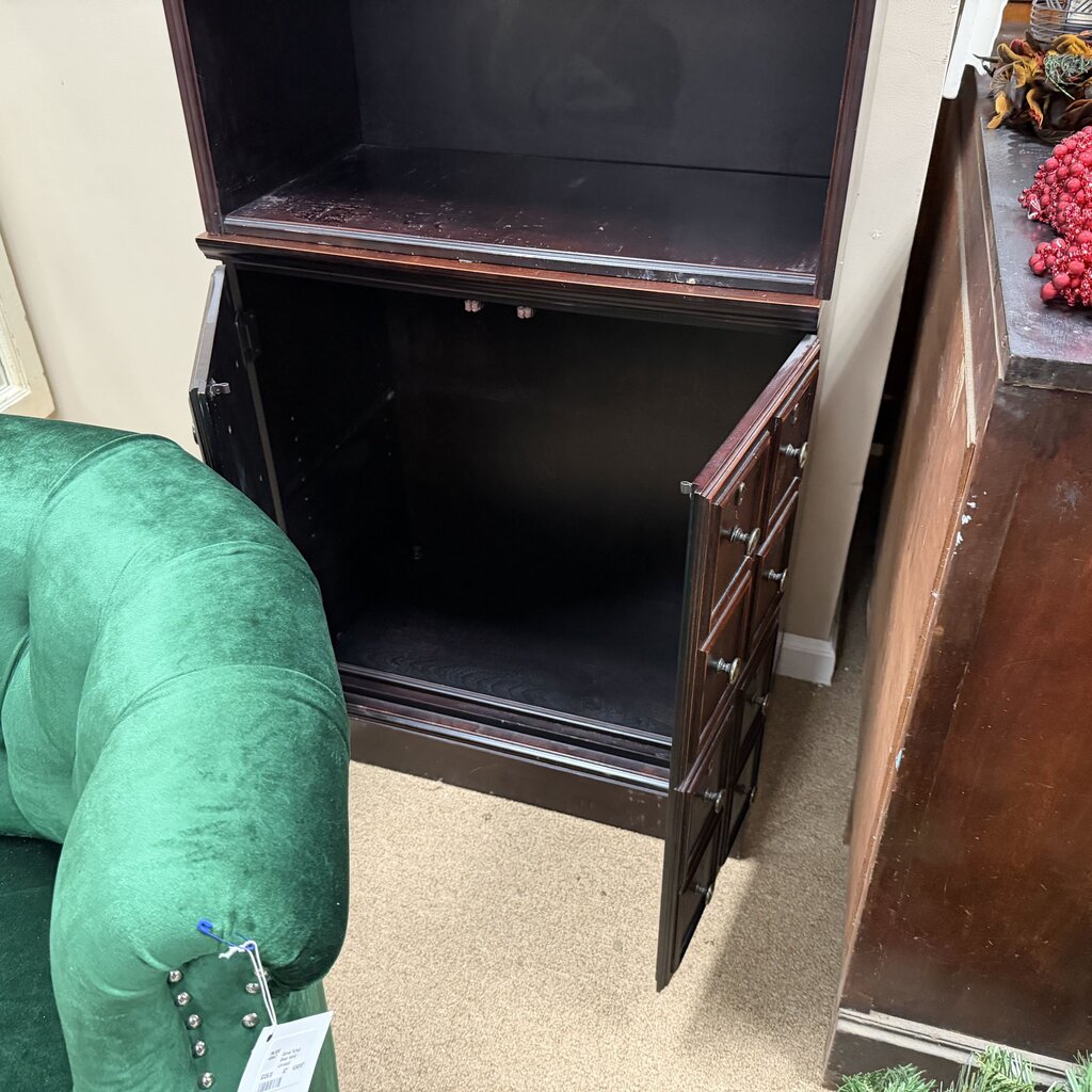 Stanton Apothecary Style Bookcase w/Cabinet