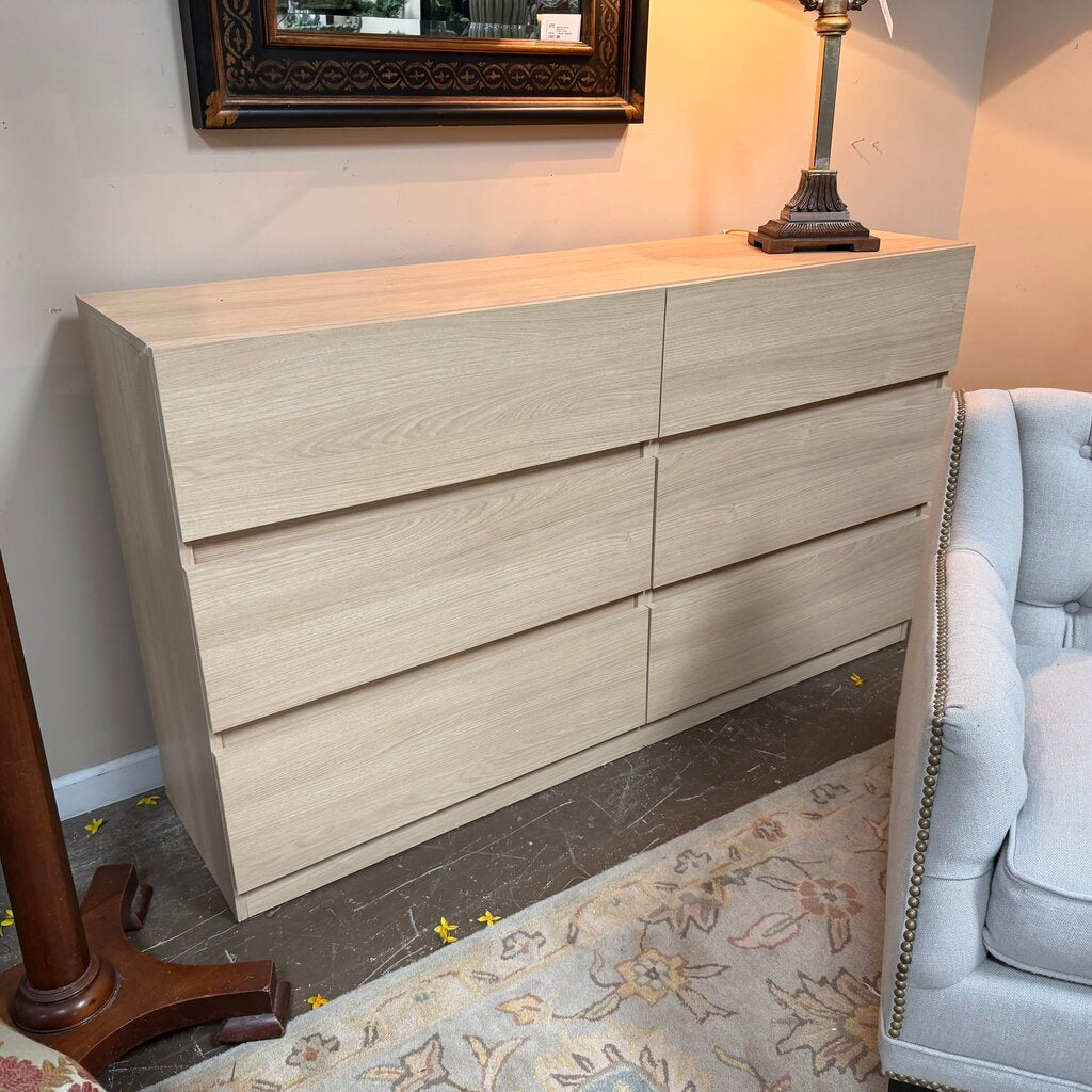 Contemporary 6-Drawer Dresser
