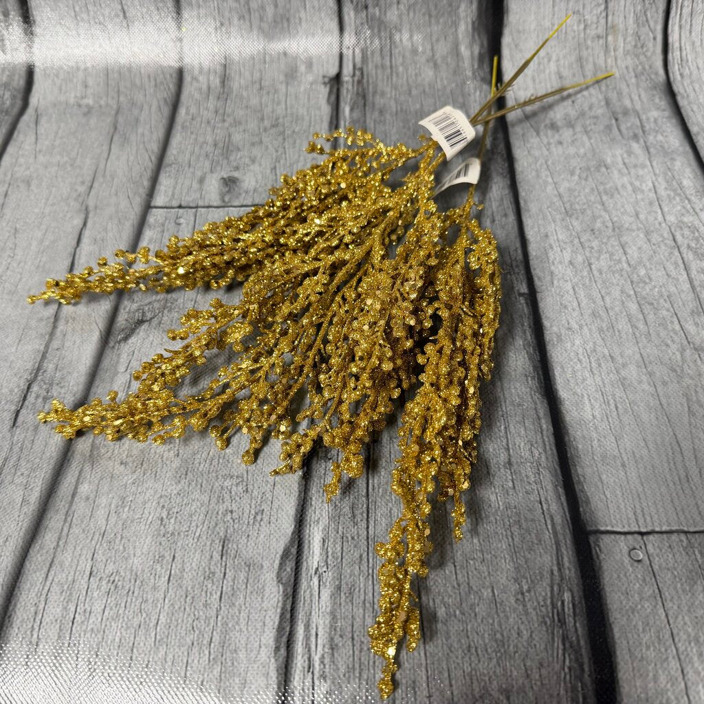 Bundle Gold Glittered Picks
