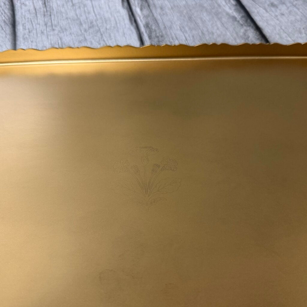 *NEW* Daphne Antique Brass Vanity Tray